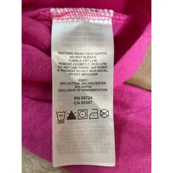 Columbia Tee Shirt Tested Tough XL Pink Long Sleeve NWT Breast Cancer Ribbon - Picture 7 of 10